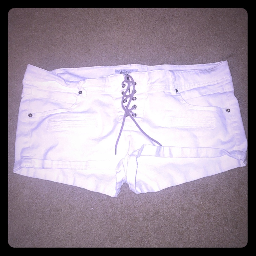 White Shorts